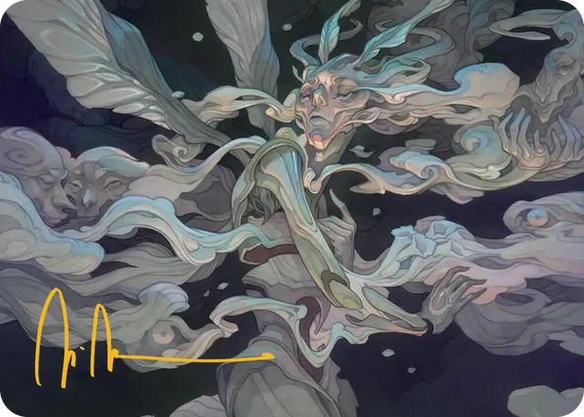 0012 Temporal Cleansing Art Card (Gold-Stamped Signature) S Art Series: Lorwyn Eclipsed