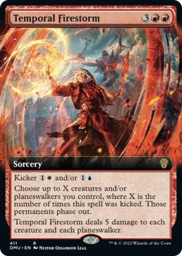 0411 Temporal Firestorm (Extended Art) R Dominaria United