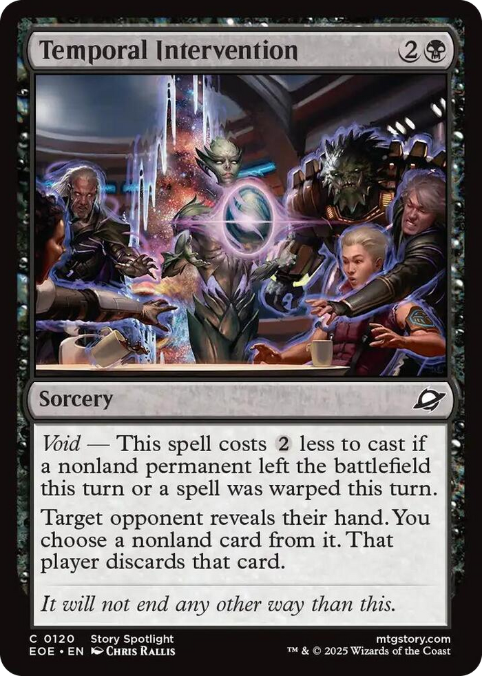 Temporal Intervention #120 C - Edge of Eternities Pokemon card
