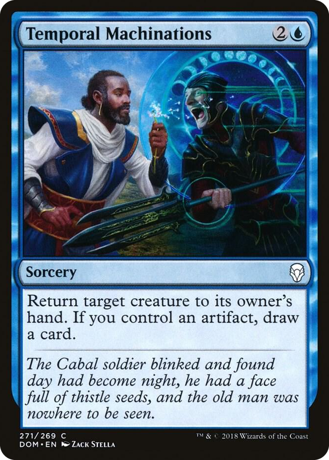 0271 Temporal Machinations C Dominaria
