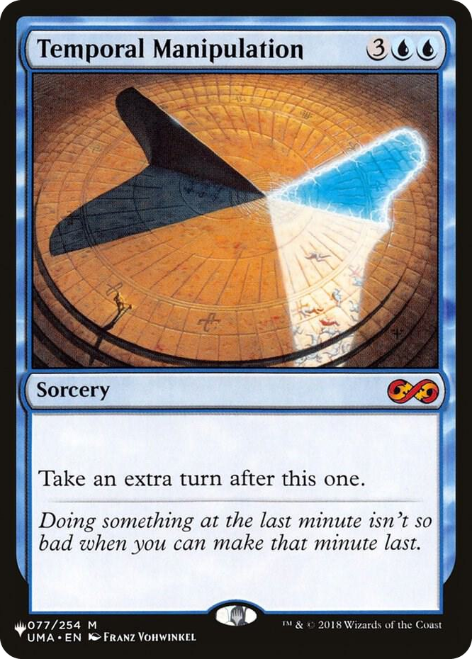 Temporal Manipulation #77 M - The List Reprints Pokemon card