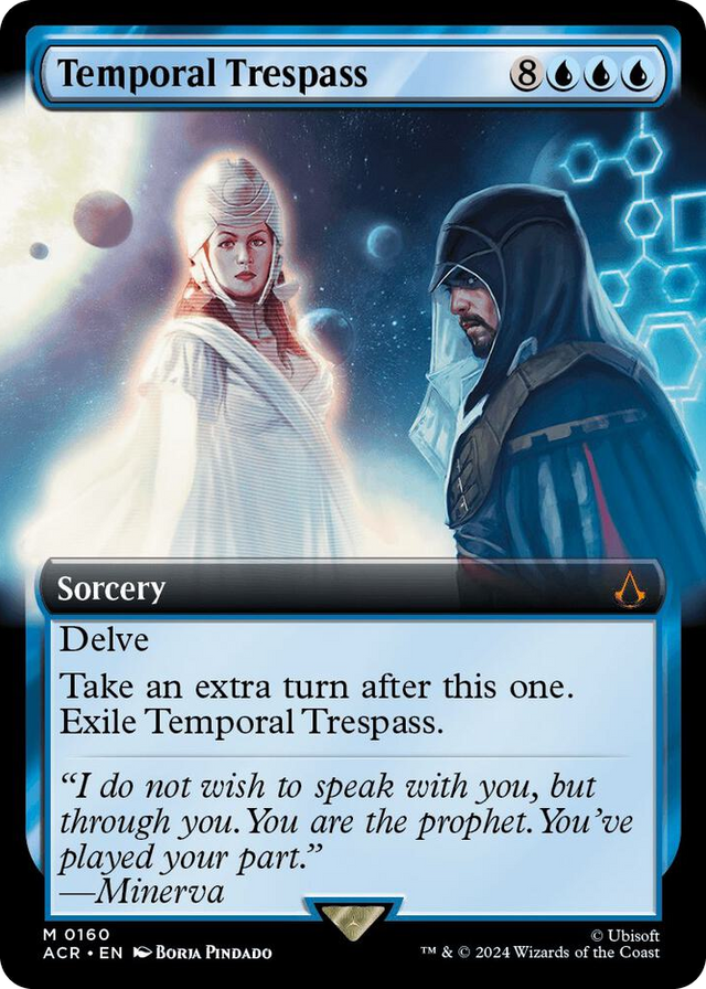 0160 Temporal Trespass (Extended Art) M Universes Beyond: Assassin's Creed