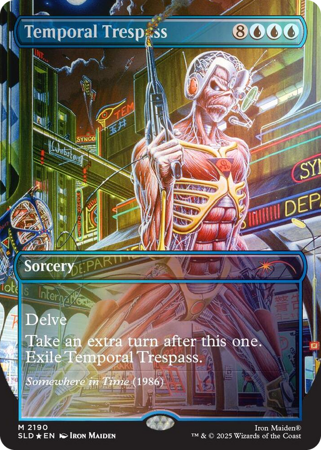 2190 Temporal Trespass (Rainbow Foil) M Secret Lair Drop Series