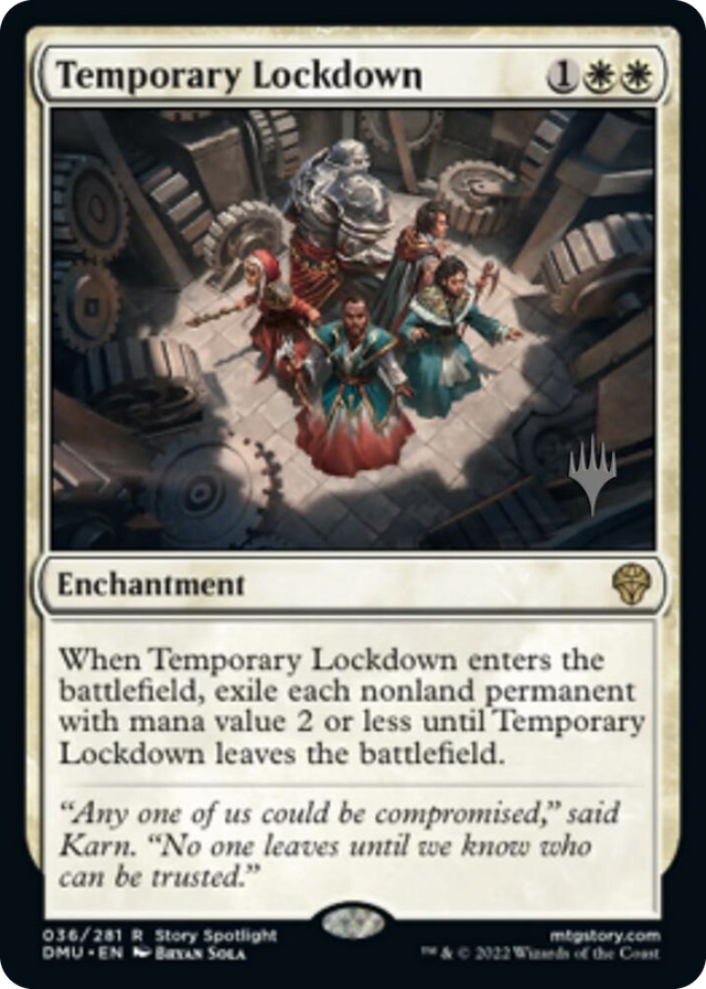 0036 Temporary Lockdown R Promo Pack: Dominaria United