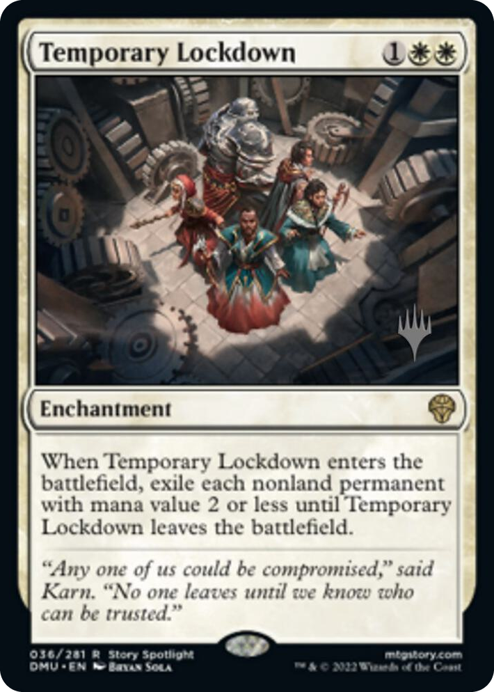 0036 Temporary Lockdown R Promo Pack: Dominaria United