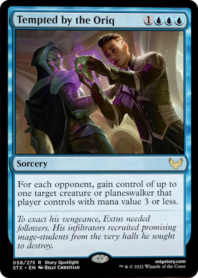 0058 Tempted by the Oriq R Strixhaven: School of Mages