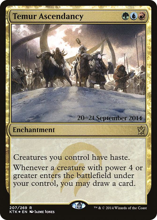 Temur Ascendancy #207 R - Prerelease Cards Pokemon card