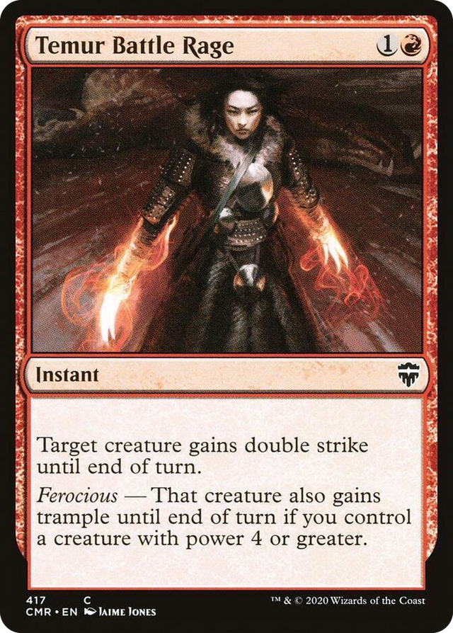 0417 Temur Battle Rage C Commander Legends