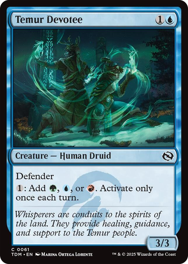 0061 Temur Devotee C Dragonstorm