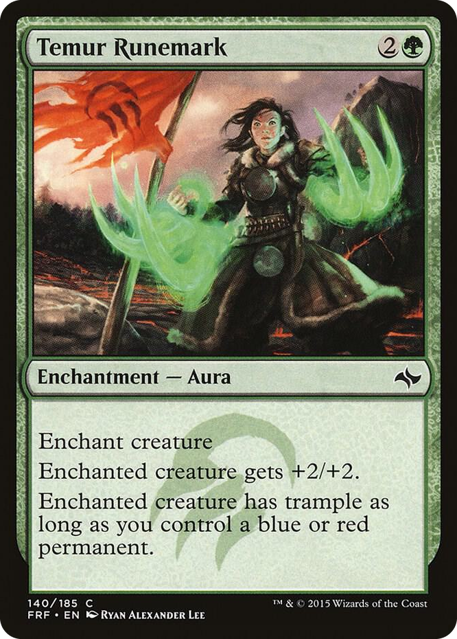 0140 Temur Runemark C Fate Reforged