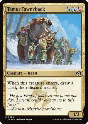0229 Temur Tawnyback C Dragonstorm