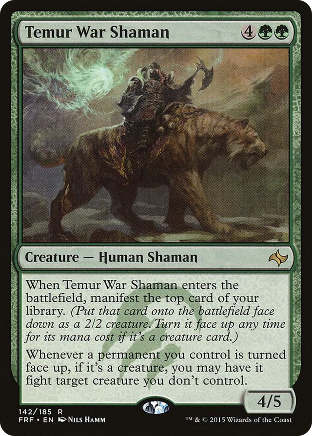 0142 Temur War Shaman R Fate Reforged