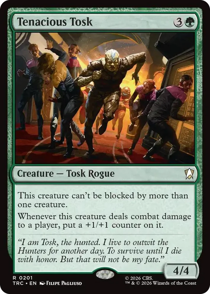 0201 Tenacious Tosk R Commander: Star Trek