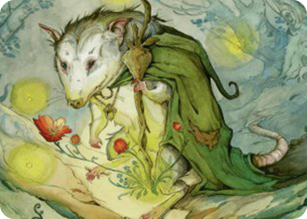 0034 Tender Wildguide Art Card S Art Series: Bloomburrow
