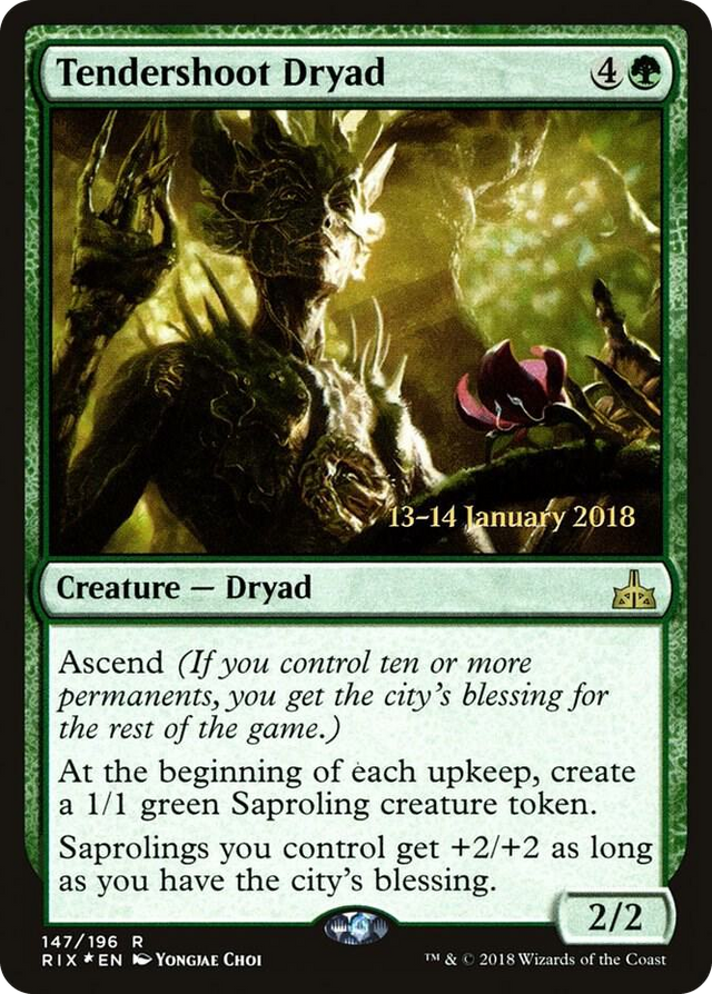 0147 Tendershoot Dryad R Prerelease Cards