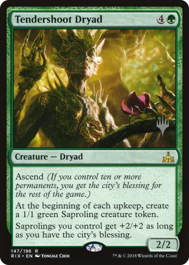 0147 Tendershoot Dryad R Promo Pack: Core Set 2020