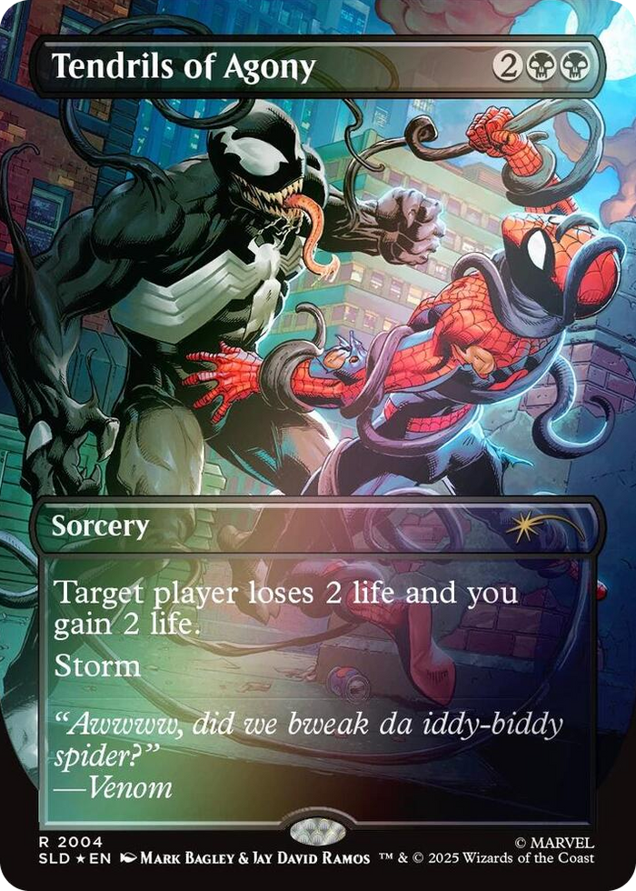 Tendrils of Agony (2004) (Rainbow Foil) #2004 R - Secret Lair Drop Series Pokemon card