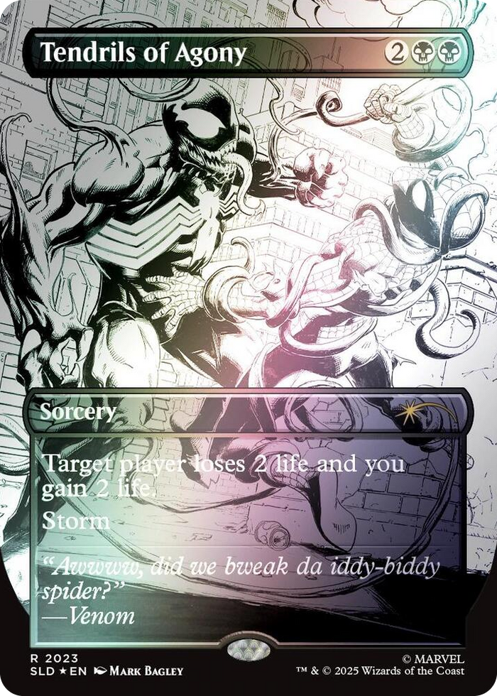 Tendrils of Agony (2023) (Rainbow Foil) #2023 R - Secret Lair Drop Series Pokemon card