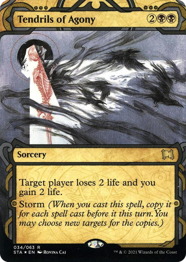 0034 Tendrils of Agony (Foil Etched) R Strixhaven: Mystical Archive
