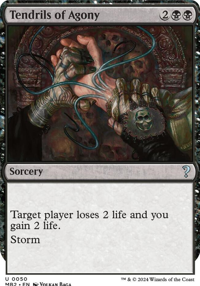 0050 Tendrils of Agony (White Border) U Mystery Booster 2