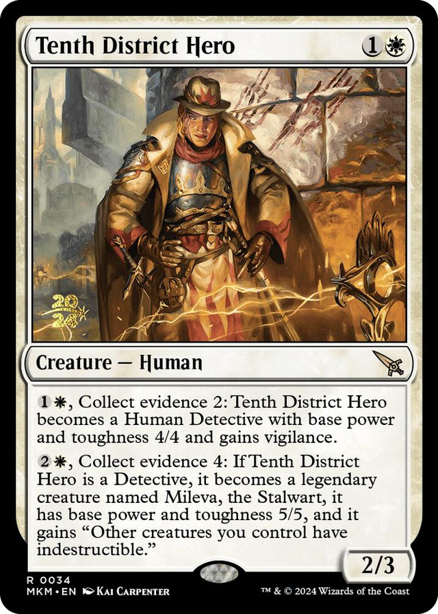 0034 Tenth District Hero R Prerelease Cards