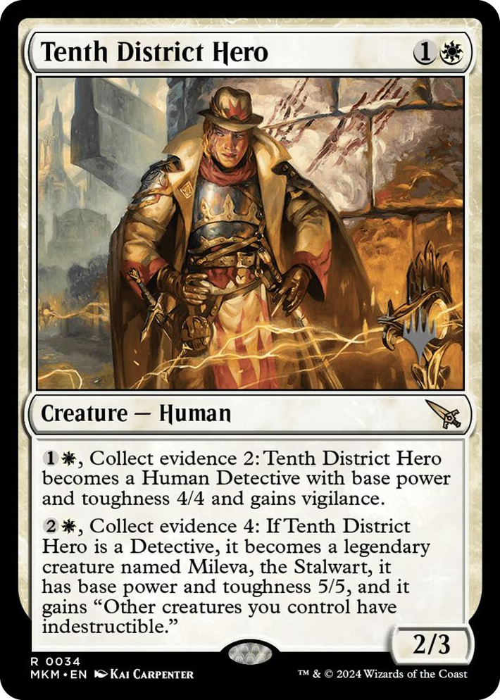 0034 Tenth District Hero R Promo Pack: Murders at Karlov Manor
