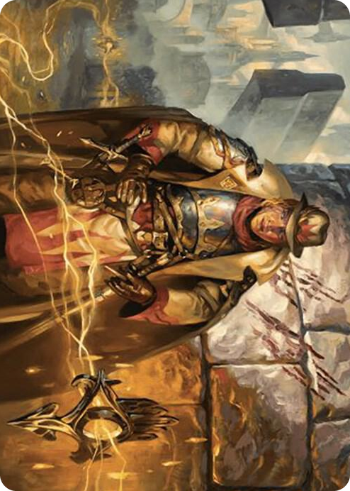 Tenth District Hero Art Card #4 S - Art Series: Murders at Karlov Manor Pokemon card