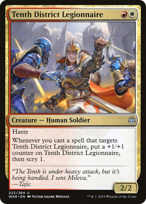 0222 Tenth District Legionnaire U War of the Spark