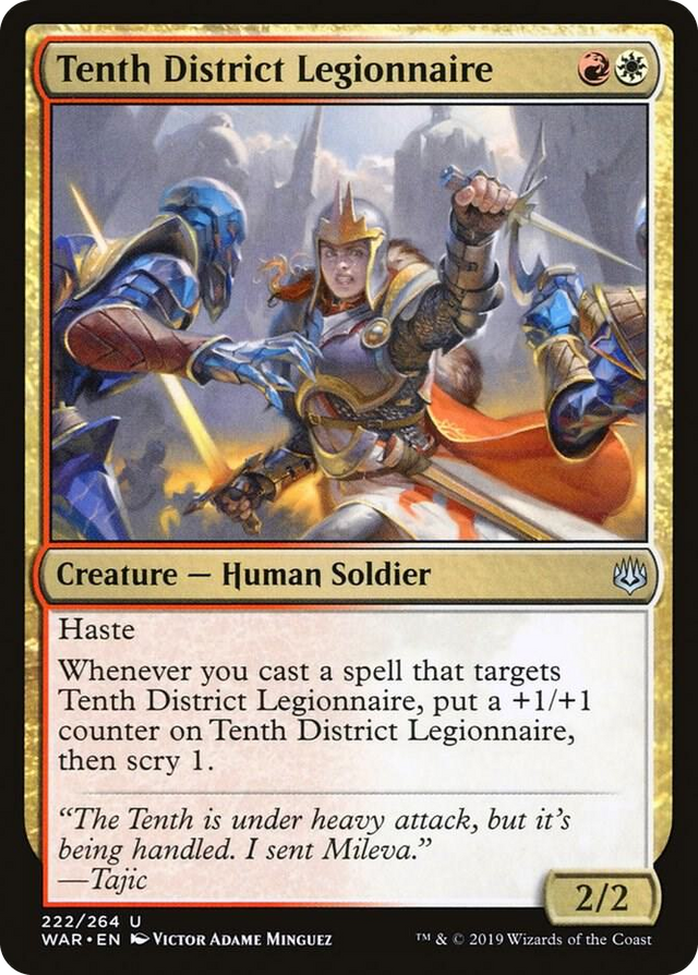 0222 Tenth District Legionnaire U War of the Spark