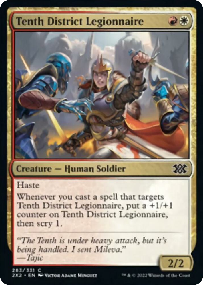 0283 Tenth District Legionnaire C Double Masters 2022