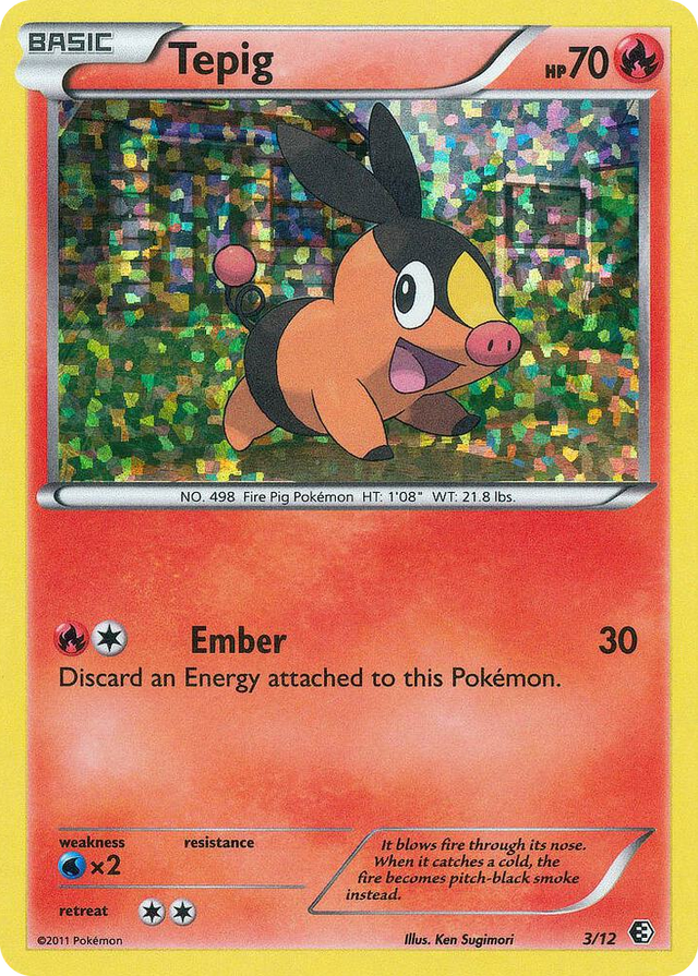 0003 Tepig Promo McDonald's Promos 2011