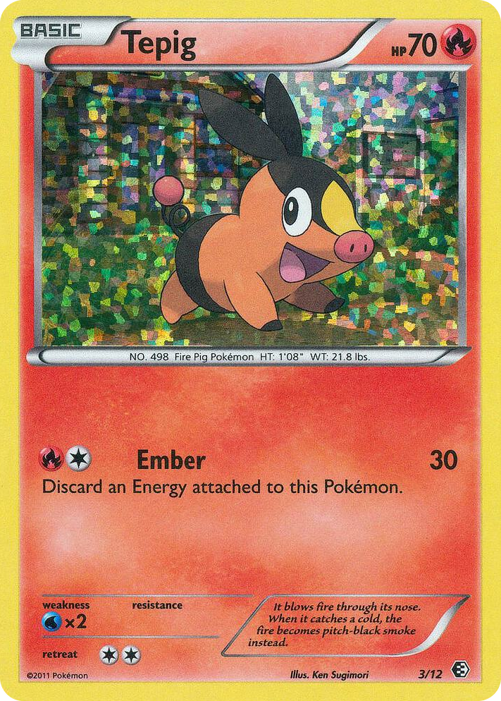 0003 Tepig Promo McDonald's Promos 2011