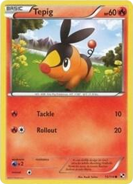 0015 Tepig 15/114 (Cosmos Holo) Promo League & Championship Cards
