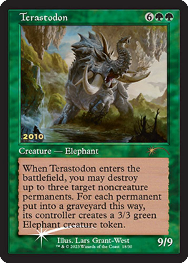 0018 Terastodon P 30th Anniversary Promos