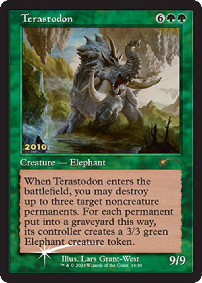 0018 Terastodon P 30th Anniversary Promos