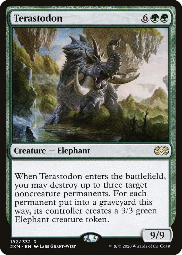 0182 Terastodon R Double Masters