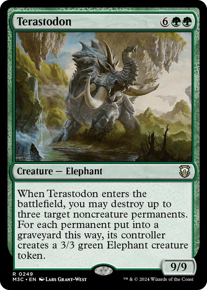 0249 Terastodon R Commander: Modern Horizons 3