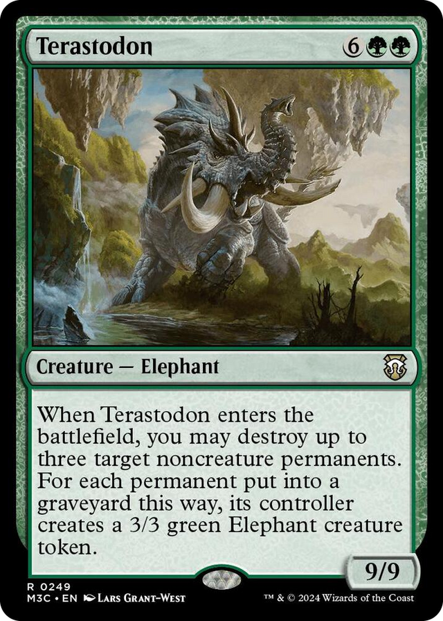 0249 Terastodon R Commander: Modern Horizons 3
