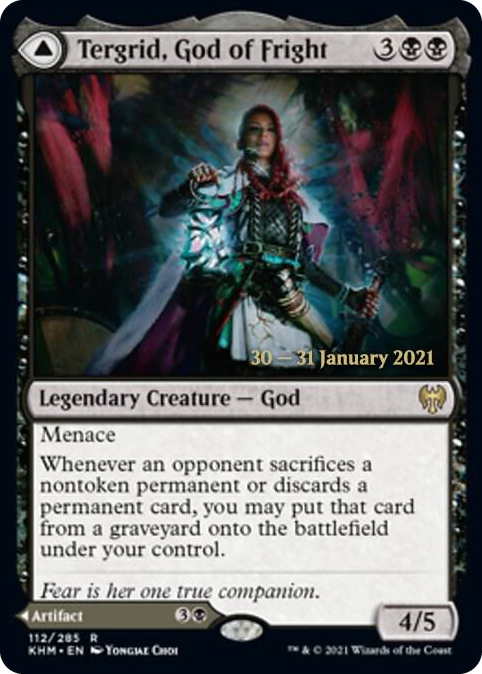 Tergrid, God of Fright #112 R - Prerelease Cards Pokemon card