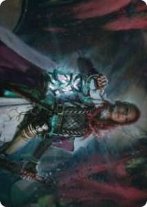 0027 Tergrid, God of Fright Art Card S Art Series: Kaldheim