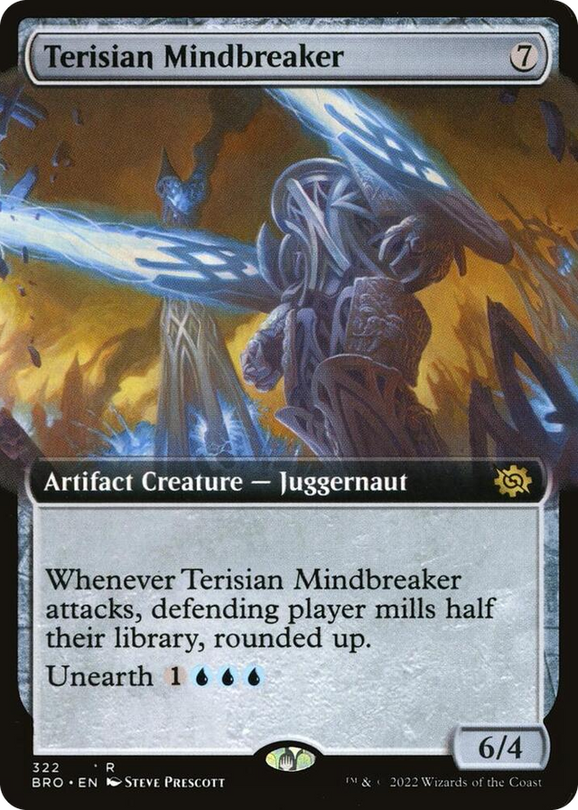 0322 Terisian Mindbreaker (Extended Art) R The Brothers' War