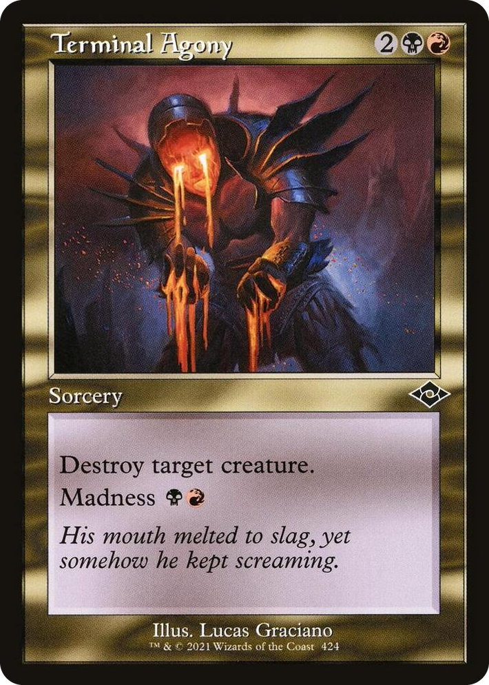 0424 Terminal Agony (Retro Frame) C Modern Horizons 2