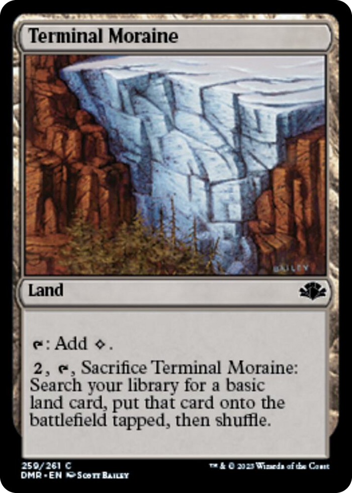 Terminal Moraine #259 C - Dominaria Remastered Pokemon card