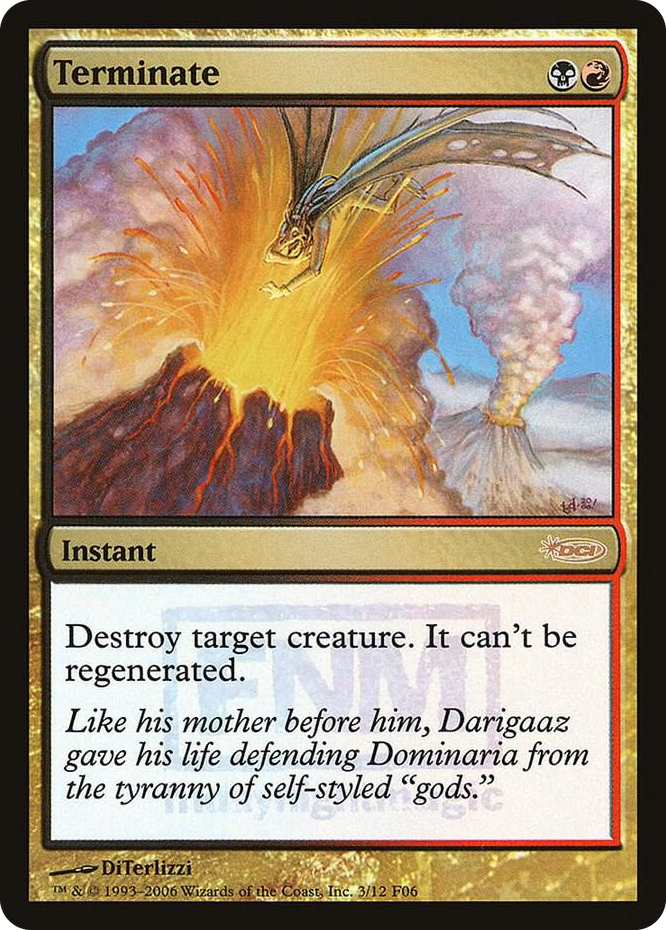 Terminate #3 P - FNM Promos Pokemon card