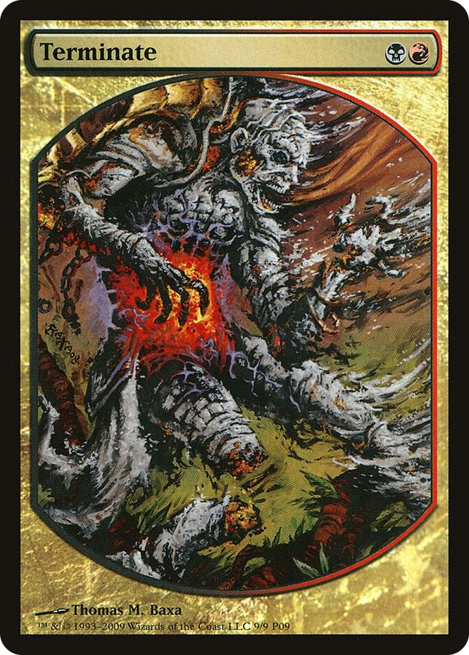 Terminate #9 P - Magic Player Rewards Pokemon card