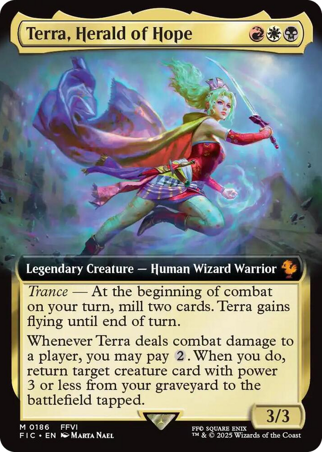 0186 Terra, Herald of Hope (Extended Art) M Commander: FINAL FANTASY