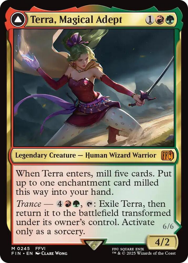 0245 Terra, Magical Adept M FINAL FANTASY