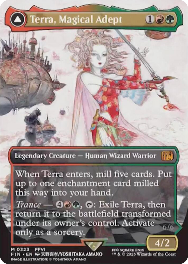0323 Terra, Magical Adept (Borderless) M FINAL FANTASY