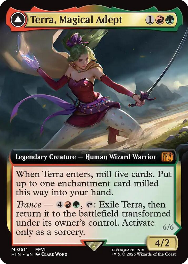 0511 Terra, Magical Adept (Extended Art) M FINAL FANTASY