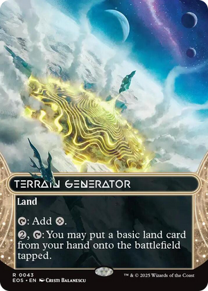 0043 Terrain Generator (0043) (Borderless) R Edge of Eternities: Stellar Sights